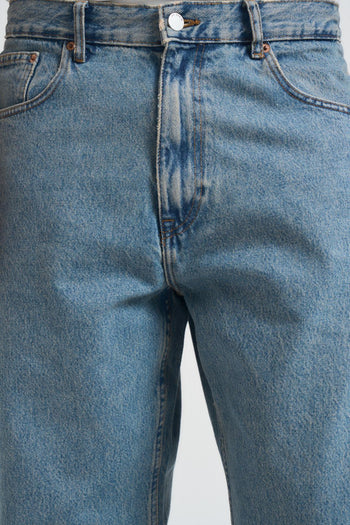 Jeans uomo Omar in denim chiaro - 5