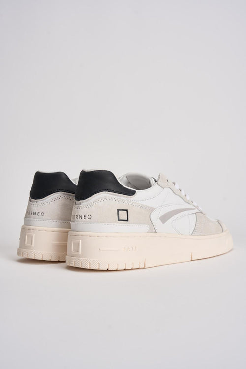Sneakers uomo Torneo bianca e nera - 2