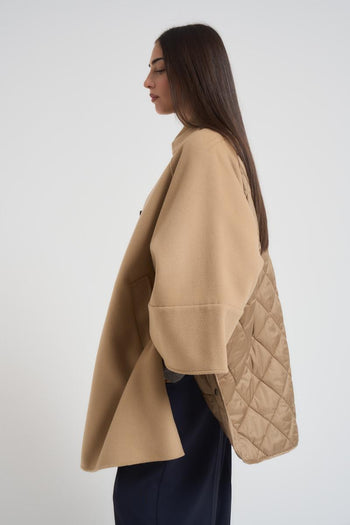 Cappotto in doppio drap di lana cammello - 7