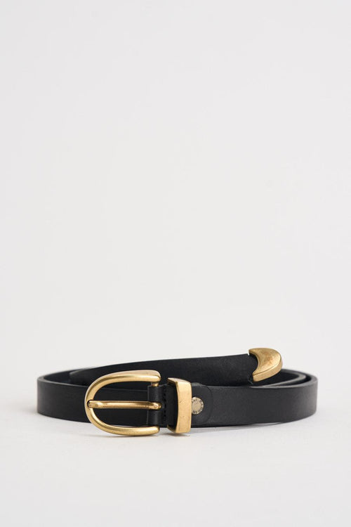 Cintura donna minimal nera - 1