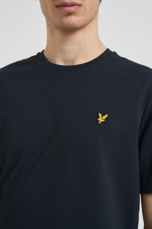 T-shirt uomo girocollo blu - 2