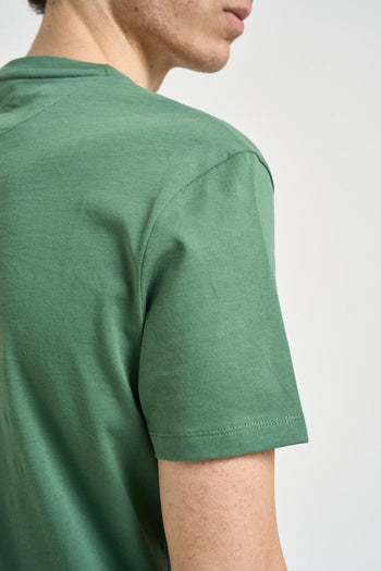 T-shirt donna girocollo verde - 4