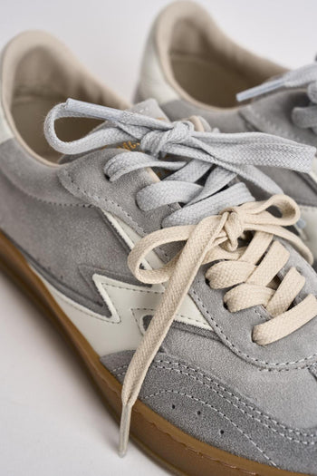 Sneakers donna grigia - 5