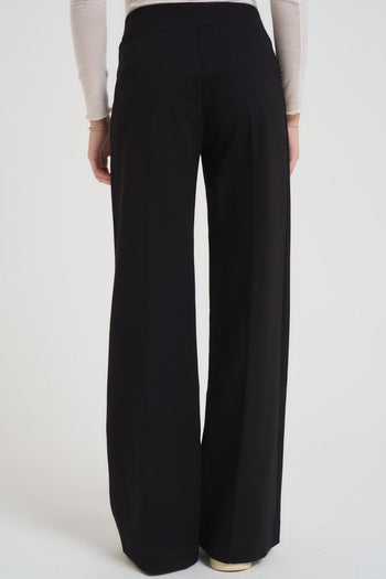 Pantalone donna a palazzo nero - 3