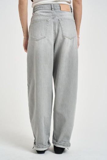 Jeans donna Laila in denim grigio - 4