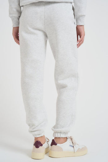 Pantalone tuta jogger donna grigio chiaro - 5