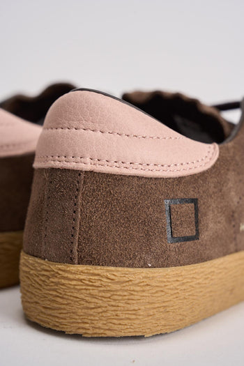 Sneakers donna Hill Low in suede tortora - 7