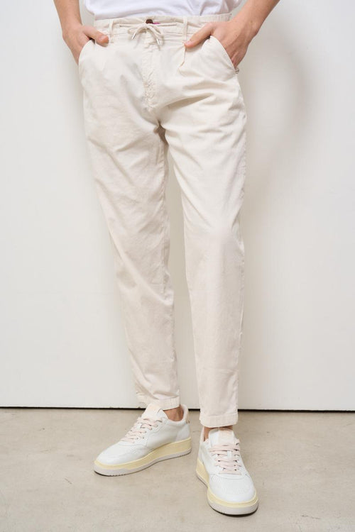 Pantalone uomo regular panna - 2