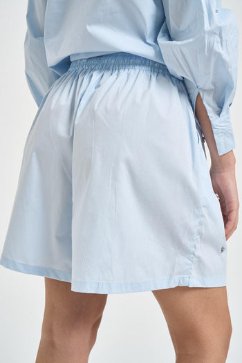 Completo donna con strass celeste - 9