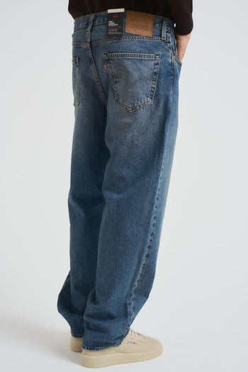 Jeans uomo 568 in denim medio scuro - 5
