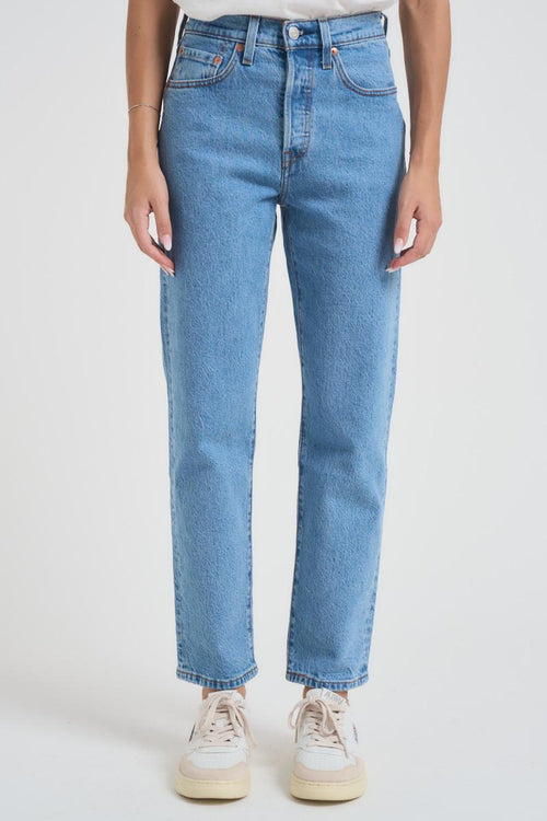 Jeans donna 501 in denim chiaro
