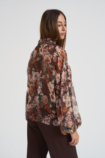 Blusa donna floreale - 4