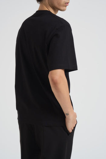 T-shirt uomo girocollo nera - 3