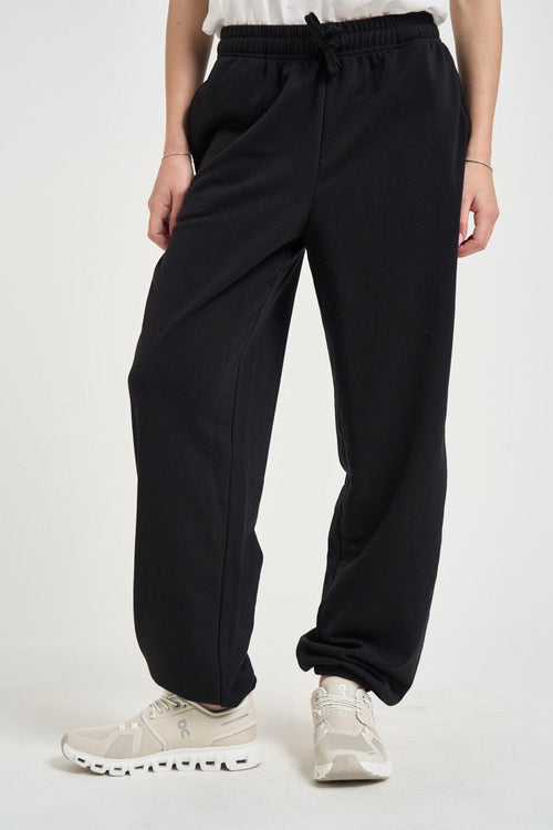 Pantalone donna nero jogger