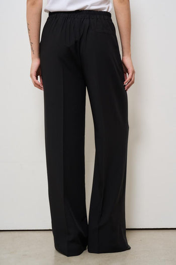 Pantalone donna gamba dritta nero - 5