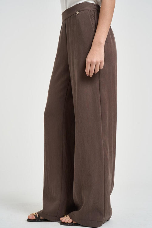 Pantalone donna fluido moro - 2
