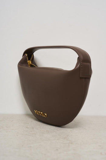 Borsa donna a spalla marrone - 3