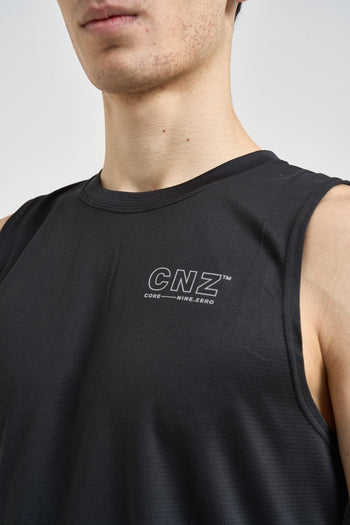 Canotta uomo sportiva nera - 4