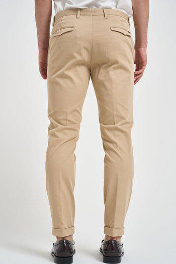 Pantalone uomo slim sabbia - 3
