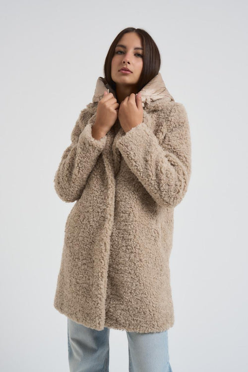 Cappotto Odessa donna sabbia - 1