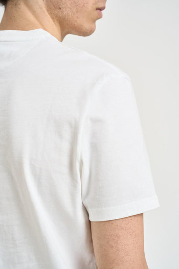 T-shirt donna girocollo bianca - 4