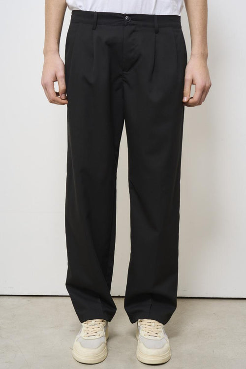 Pantalone uomo a palazzo nero