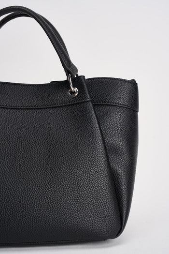 Borsa donna Shopping nera - 6