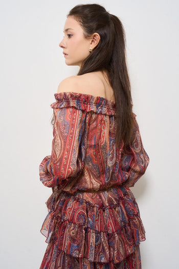 Blusa donna in fantasia - 4
