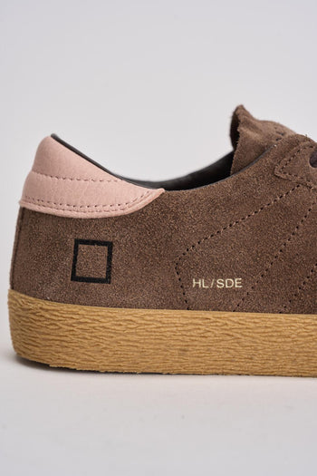 Sneakers donna Hill Low in suede tortora - 3
