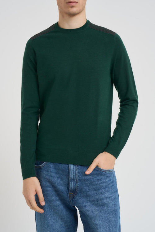 Maglia uomo girocollo verde