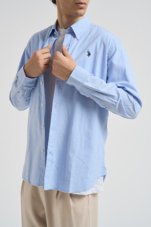 Camicia uomo celeste - 2