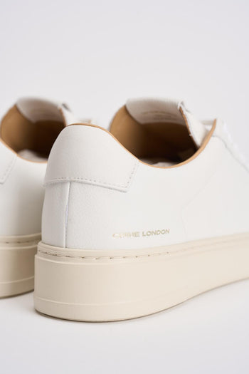 Sneakers uomo in pelle bianche - 6