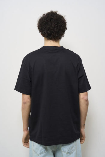 T-shirt uomo girocollo nera - 3