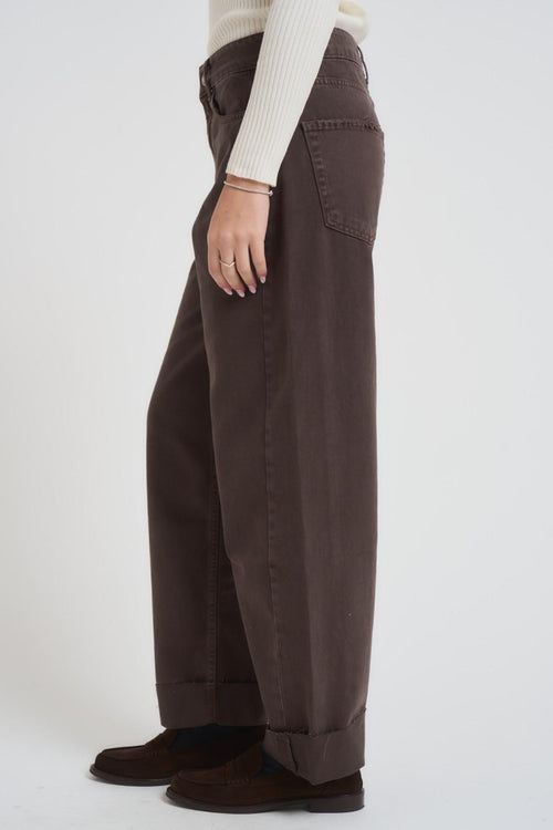 Jeans donna wide leg moro - 2