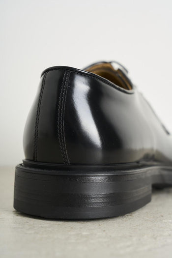 Men's shiny black lace-up - 5