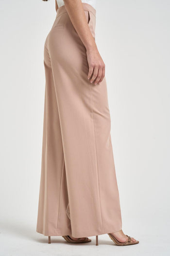 Pantalone donna a palazzo rosa - 4