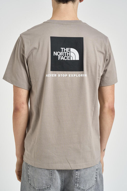 T-shirt uomo girocollo tortora - 2