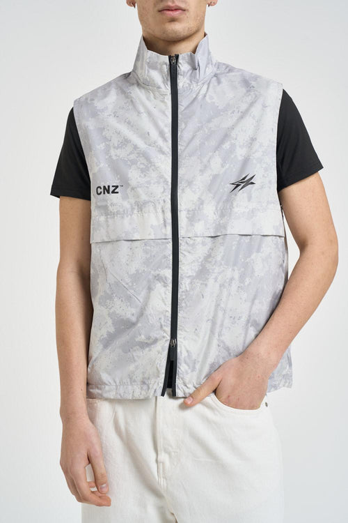 Gilet uomo sportivo grigio - 2