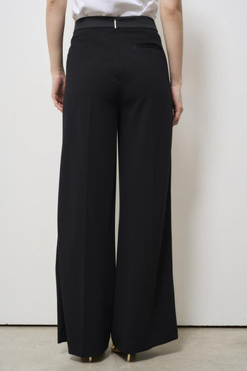 Pantalone donna gamba dritta nero - 4