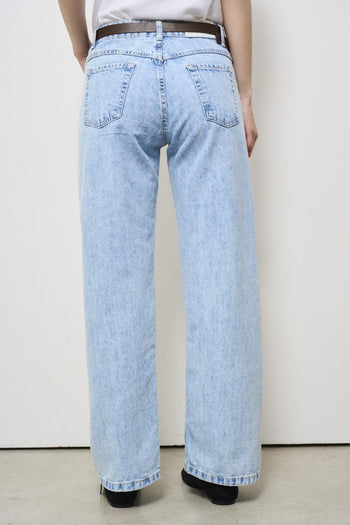 Women's jeans with belt - 4