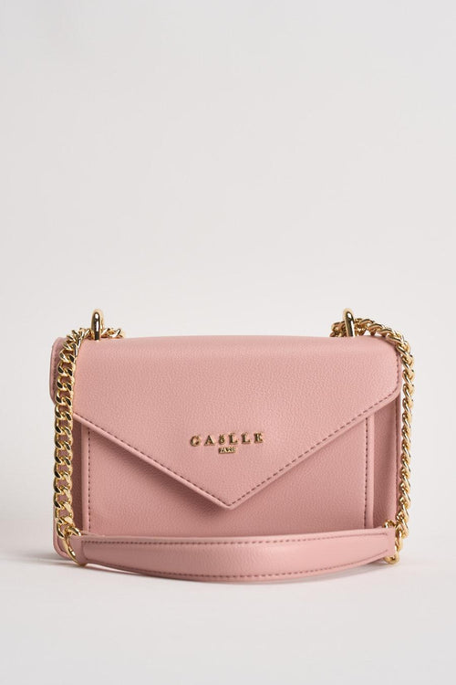 Borsa donna a tracolla in ecopelle rosa