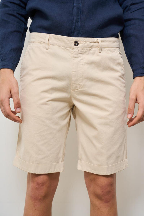 Bermuda uomo beige