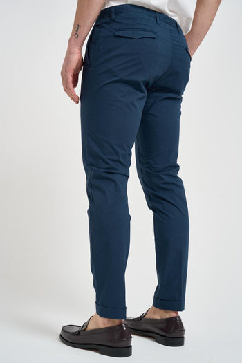 Pantalone uomo slim blu - 4