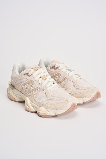 Sneakers donna 9060 panna e beige - 3