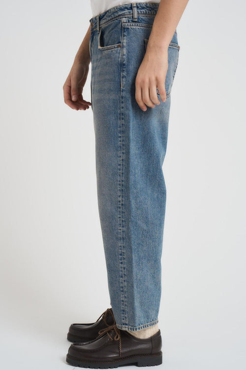 Jeans uomo regular in denim chiaro - 2