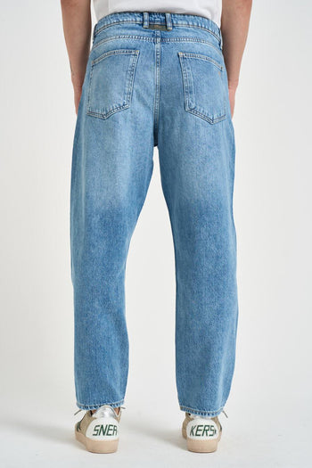 Jeans uomo regular in denim medio - 3