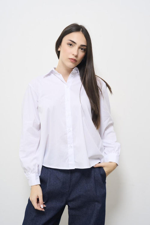 Camicia donna bianca