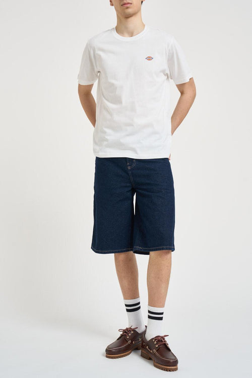T-shirt uomo con logo bianca - 1