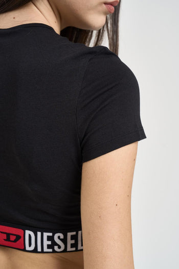 Top donna cropped Irma-d-core nero - 4