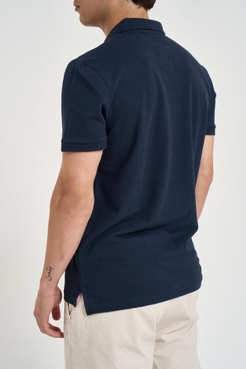 Polo uomo blu - 3